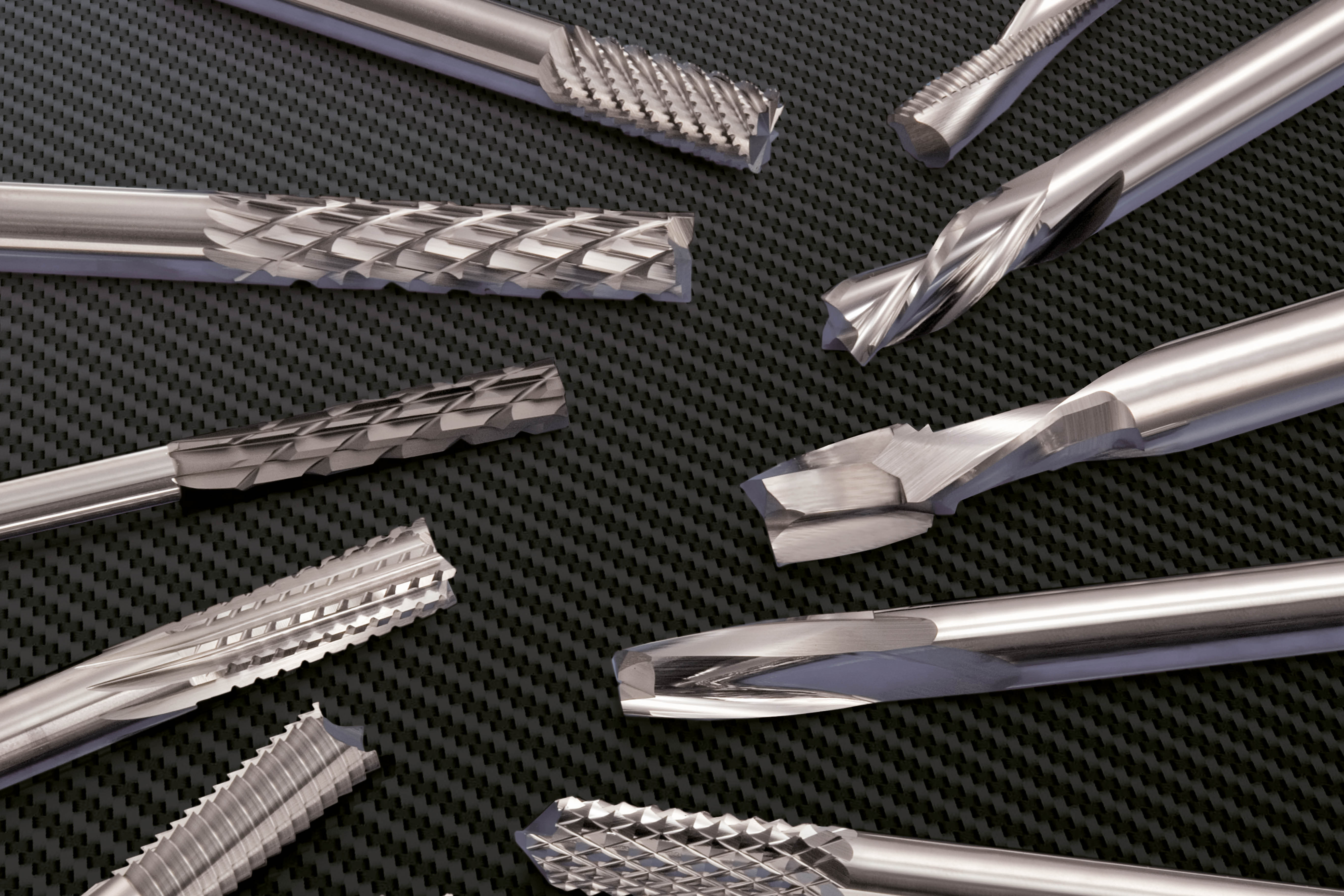 CFRP and GFRP milling with carbide end mills
